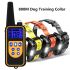 Collier pour chien étanche et rechargeable 800YD avec télécommande écran LCD et niveaux ajustables dressage canin