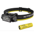 Lampe frontale NITECORE HC70 UHE rechargeable USB-C 1600 lumens pour éclairage extérieur et visibilité nocturne