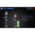 JETBeam JET-RRT01 XP-L 950 lumens lampe de poche EDC compacte puissante longue autonomie éclairage extérieur