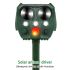 Répulsif Ultrasonique Solaire Jardin IP44 Silence Pour Animaux Écologique pour Oiseaux Chats et Ratons Laveurs