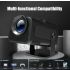 Projecteur HY320 Android 11 4K Portable avec Dual Wifi6 et Bluetooth 5.0 pour Cinéma en Plein Air et Maison