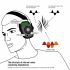 Cache-oreilles Électroniques Tactiques IMPACT SPORT pour Sports de Plein Air et Tir Sportif Design Ergonomique