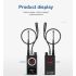 Détecteur de signal RF K19 sans fil avec traceur GPS protection de la vie privée design compact technologie avancée
