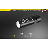 Lampe compacte Nitecore LA10 135 lumens LED Nichia XP-G2 S3 lampe de poche EDC design à rotation lampe d'extérieur