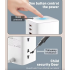 LDNIO Multiprise Tour Cube Parasurtenseur 70W USB-C/A UK US EU Adaptateur Universel Économie d'Espace