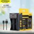 Chargeur intelligent Liitokala Lii-202 3,7V avec deux canaux gestion par micro-ordinateur pour batteries NiMH 18650
