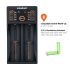 Chargeur intelligent Liitokala Lii-202 3,7V avec deux canaux gestion par micro-ordinateur pour batteries NiMH 18650
