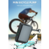 Mini pompe vélo polyvalente en alliage aluminium avec capteur pression haute précision et gonfleur rechargeable