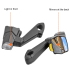 Phare rétroviseur CarryBright CB800 visibilité cycliste alliage aluminium design bouton verrouillage vélo sécurité