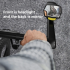 Phare rétroviseur CarryBright CB800 visibilité cycliste alliage aluminium design bouton verrouillage vélo sécurité