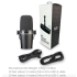 Découvrez le MV7 Microphone Dynamique Professionnel idéal pour Podcast et Enregistrement Vocal Son de Haute Qualité