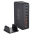 Chargeur GaN 240W 8 Ports USB Type C PD pour Charge Rapide et Efficace Chargeur de Bureau Multi-Appareils