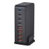 Chargeur GaN 240W 8 Ports USB Type C PD pour Charge Rapide et Efficace Chargeur de Bureau Multi-Appareils