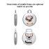 Collier GPS étanche IP65 pour animaux Suivi en temps réel des chats et chiens Collier de localisation intelligent
