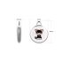 Traceur de chien Collier Airtag pour chien Localisation en temps réel Suivi Bluetooth Sécurité pour chiens