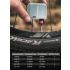 Pompe à vélo ROCKBROS électrique portable rechargeable 100PSI design compact pour vélo moto voiture