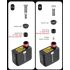 Pompe à vélo ROCKBROS électrique portable rechargeable 100PSI design compact pour vélo moto voiture