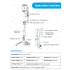 Q18 Selfie Stick Rotation 360 Prise de vue créative Trépied pour smartphones Photographie mobile innovante
