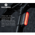 ROCKBROS Feu Arrière Vélo Magnétique Étanche IPX6 | Capteur Intelligent Lumière Vélo Visibilité Sécurité!