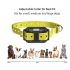 Collier de dressage chien 800m écran LCD modes choc vibration son collier rechargeable imperméable