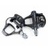 RACEWORK pédale de vélo ultra-légère fibre de carbone compatible SPD Keo passionnés de cyclisme haute performance