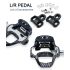 RACEWORK pédale de vélo ultra-légère fibre de carbone compatible SPD Keo passionnés de cyclisme haute performance