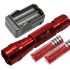 Lampe de poche LED Ultrafire 501B U2 1300 lumens Multi Couleur Sélectionnez aluminium robuste 5 modes mémoire