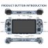 POWKIDDY RGB10 MAX3 console rétro-gaming écran IPS 5 pouces jeu open-source avec puce RK3566 haute performance