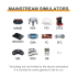 Console rétro POWKIDDY RGB20S avec écran 3,5 pouces pour gaming portable système open source RK3326