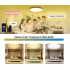 Plafonnier intelligent 24W Tuya Zigbee lampe de plafond LED salon contrôle vocal Alexa maison intelligente