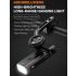 Feu avant de vélo ROCKBROS RHL-1000LUMEN LED 1000 lumens étanche charge Type-C sécurité cyclisme en extérieur