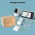 Moniteur bébé 5 pouces caméra SM650 vidéo HD 720P audio bidirectionnel surveillance infantile batterie longue durée