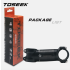 Tige de guidon vélo TOSEEK 28.6mm-31.8mm aluminium carbone léger angle ajustable pour passionnés de VTT