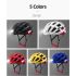 Casque Cyclisme ROCKBROS Ultraléger Casque Vélo Lumière Éclairage Intégré Chargement USB Protection Anti-Insectes
