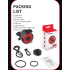 TOWILD TL03 Feu Arrière Vélo Intelligent LED Détection Freinage Automatique Étanche Accessoire Sécurité Cyclisme