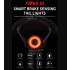 TOWILD TL03 Feu Arrière Vélo Intelligent LED Détection Freinage Automatique Étanche Accessoire Sécurité Cyclisme