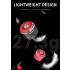 Feu arrière vélo TOWILD TL05 détection automatique freinage étanchéité IPX6 éclairage LED USB sécurité cycliste