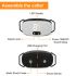 Collier Anti Aboiement Automatique Rechargeable Étanche IP67 Solution de Dressage Humaine pour Chiens