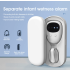 Alarme Enurésie Nocturne Sans Fil pour Enfants Rechargeable USB avec Capteur Urinaire et Modes Rappel Multiples