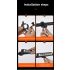 Lampe cyclisme LED 5200 Lumens étanche rechargeable 8000mAh alliage aluminium sécurité cycliste accessoires vélo