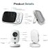 Moniteur bébé VB603 moderne avec audio bidirectionnel et vision nocturne pour sécurité des nourrissons