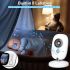Moniteur bébé VB603 moderne avec audio bidirectionnel et vision nocturne pour sécurité des nourrissons