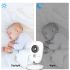 Moniteur bébé VB603 moderne avec audio bidirectionnel et vision nocturne pour sécurité des nourrissons