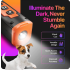 Répulsif Ultrasonique Chien Dispositif Dissuasion Anti-aboiement avec Lampe de Poche LED Rechargeable Entraînement Sûr