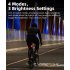 Feu arrière de vélo XOSS XR Pro éclairage LED intelligent sécurité et visibilité avec détection de frein automatique