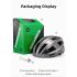 Casque de vélo ROCKBROS avec feu arrière LED rechargeable ultraléger protection cycliste et visibilité