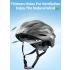 Casque de vélo ROCKBROS avec feu arrière LED rechargeable ultraléger protection cycliste et visibilité