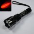 Lampe de poche LED UniqueFire HS-802 rouge durable alliage aluminium 6061T portée longue 500m retour autorisé