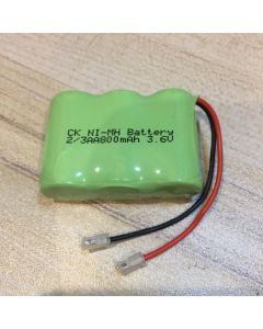 NI-MH 2/3 batterie rechargeable 3.6v 800mAh