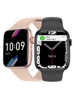 S7 montre intelligente charge sans fil Smartwatch Bluetooth appels montres hommes femmes Bracelet de remise en forme visage de montre personnalisé